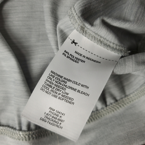 DSG Athletic Tank Top Gray Girls Size Large 14 NWOT - Picture 9 of 13